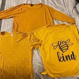 Gold Collection 3 Tops